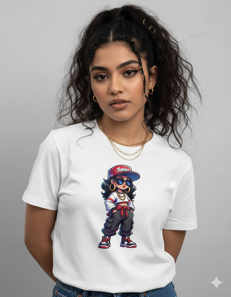 Hip hop girl women jt