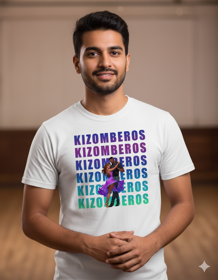 Kizomba dancer men tee
