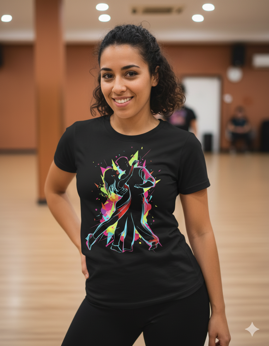 Latin dancer women tee