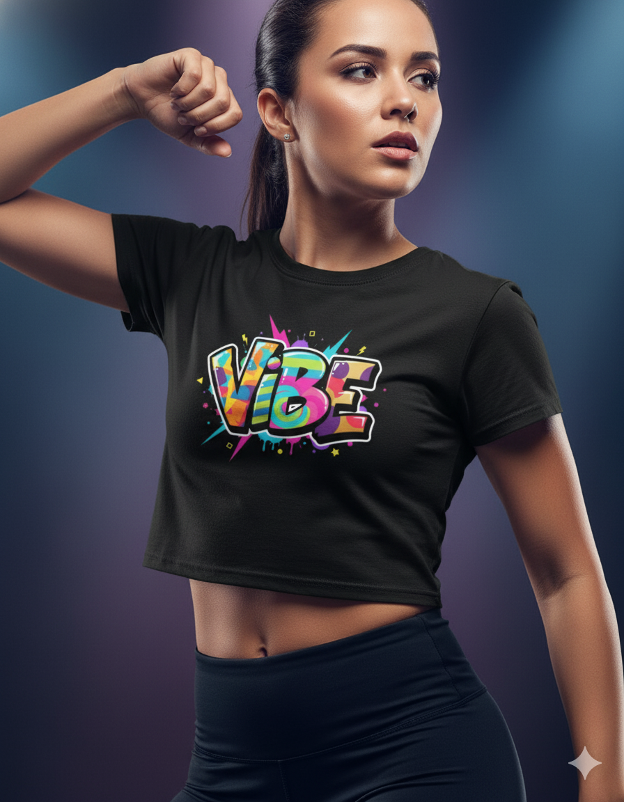 Vibe women crop top jt