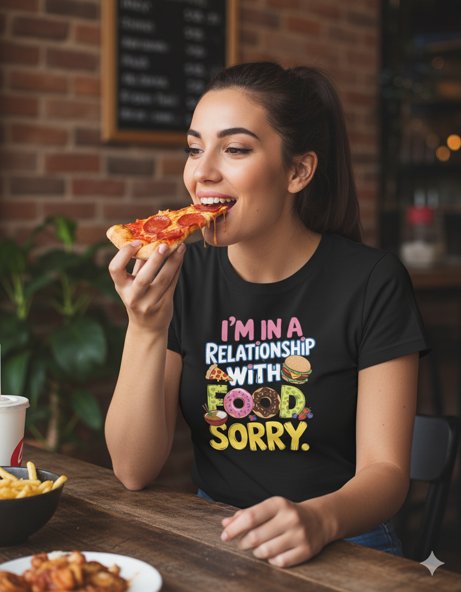 Food relationship womens tee
