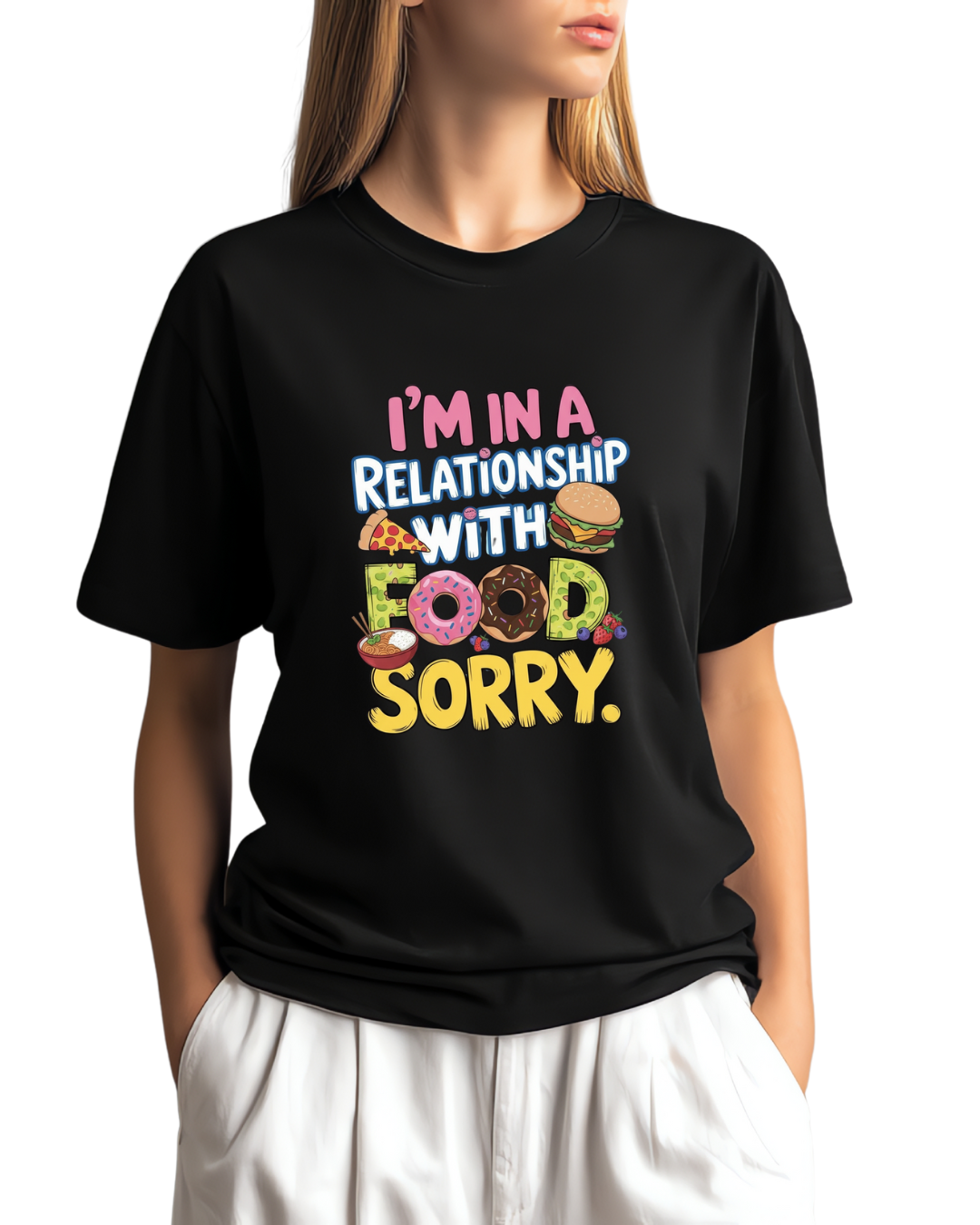 Food relationship womens tee